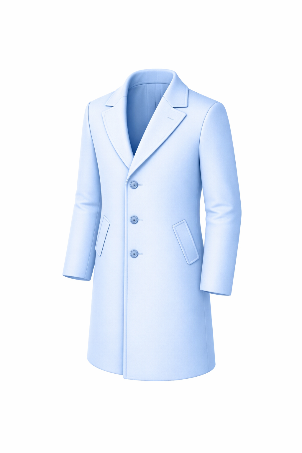 Abrigo largo o de lana